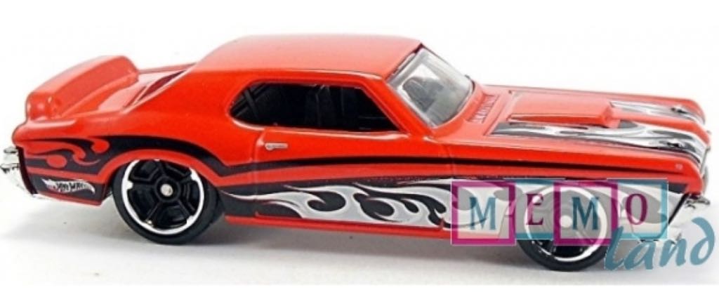 ’69 Mercury Cougar Eliminator - HW Workshop - 2014 Heat Fleet toy car collectible - Main Image 2