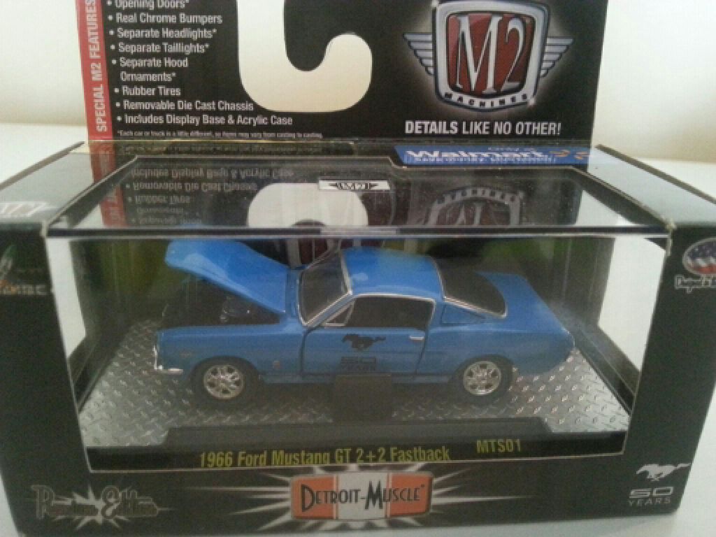 1966 Ford Mustang GT 2+2 Fastback - M2 toy car collectible - Main Image 1
