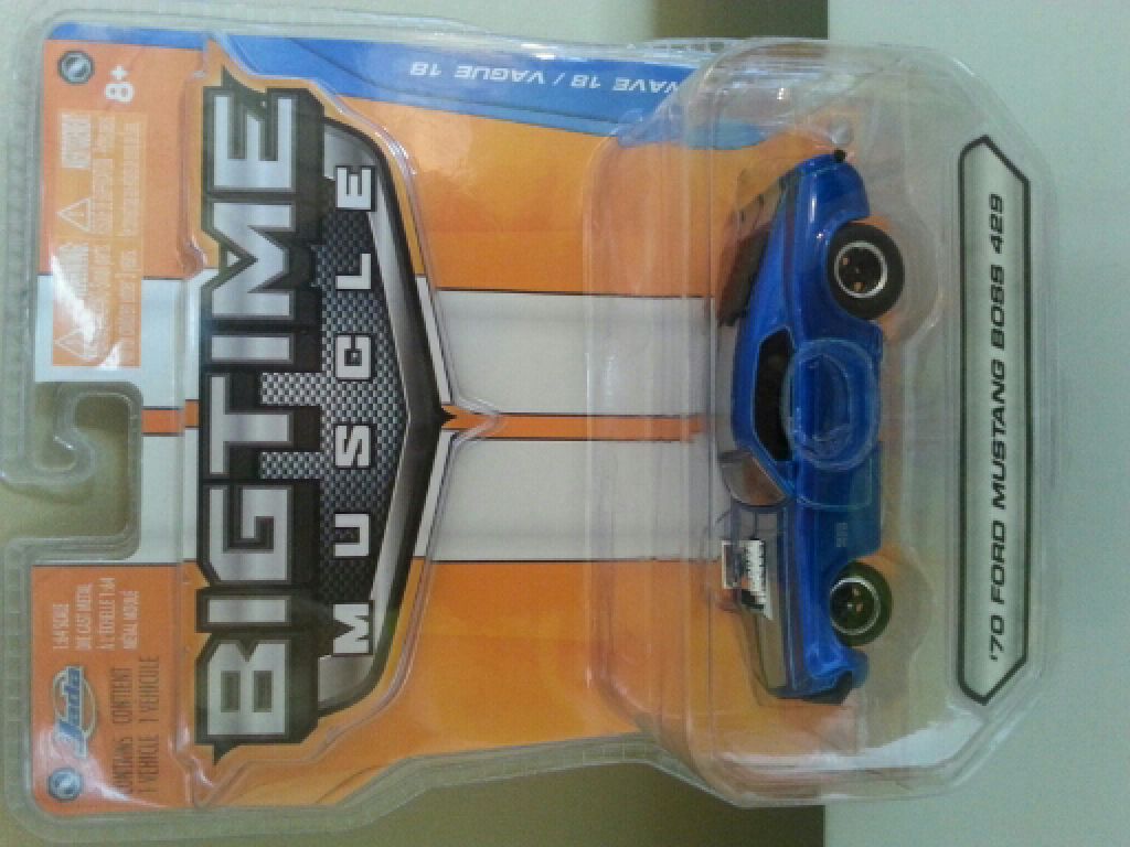 ’70 Ford Mustang BOSS 429 - Bigtime Muscle toy car collectible - Main Image 1