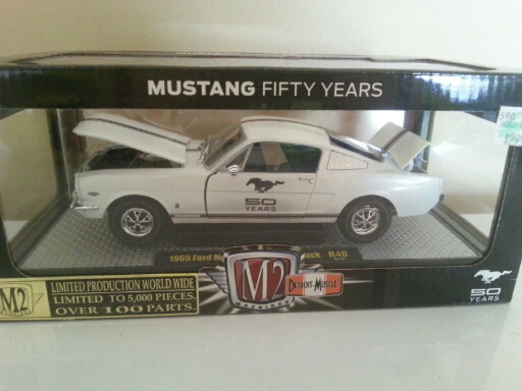 1965 Ford Mustang GT 2+2 Fastback - M2 toy car collectible - Main Image 1