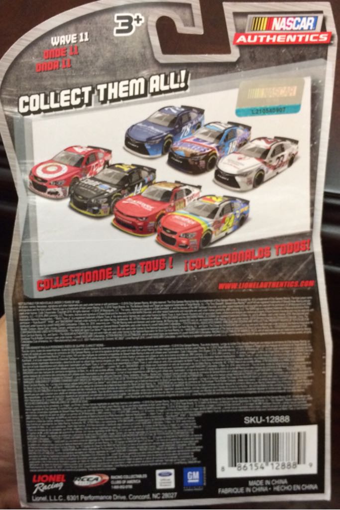 Tony Stewart #14 - NASCAR Sprint Cup Series toy car collectible - Main Image 2