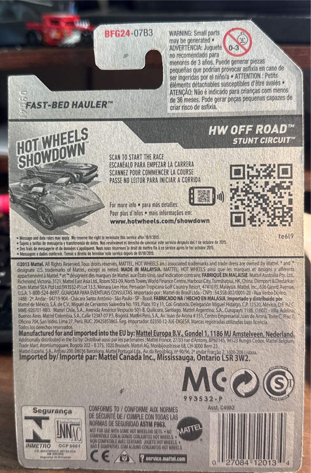 Fast-Bed Hauler - 2014 - HW Off-Road - Hot Trucks - NC toy car collectible - Main Image 3