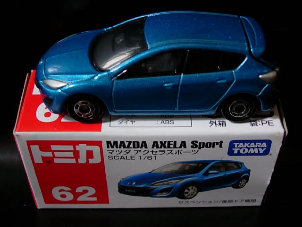 62.2 Mazda Axela Sport - VIETNAM - Takara Tomy Regular toy car collectible - Main Image 1