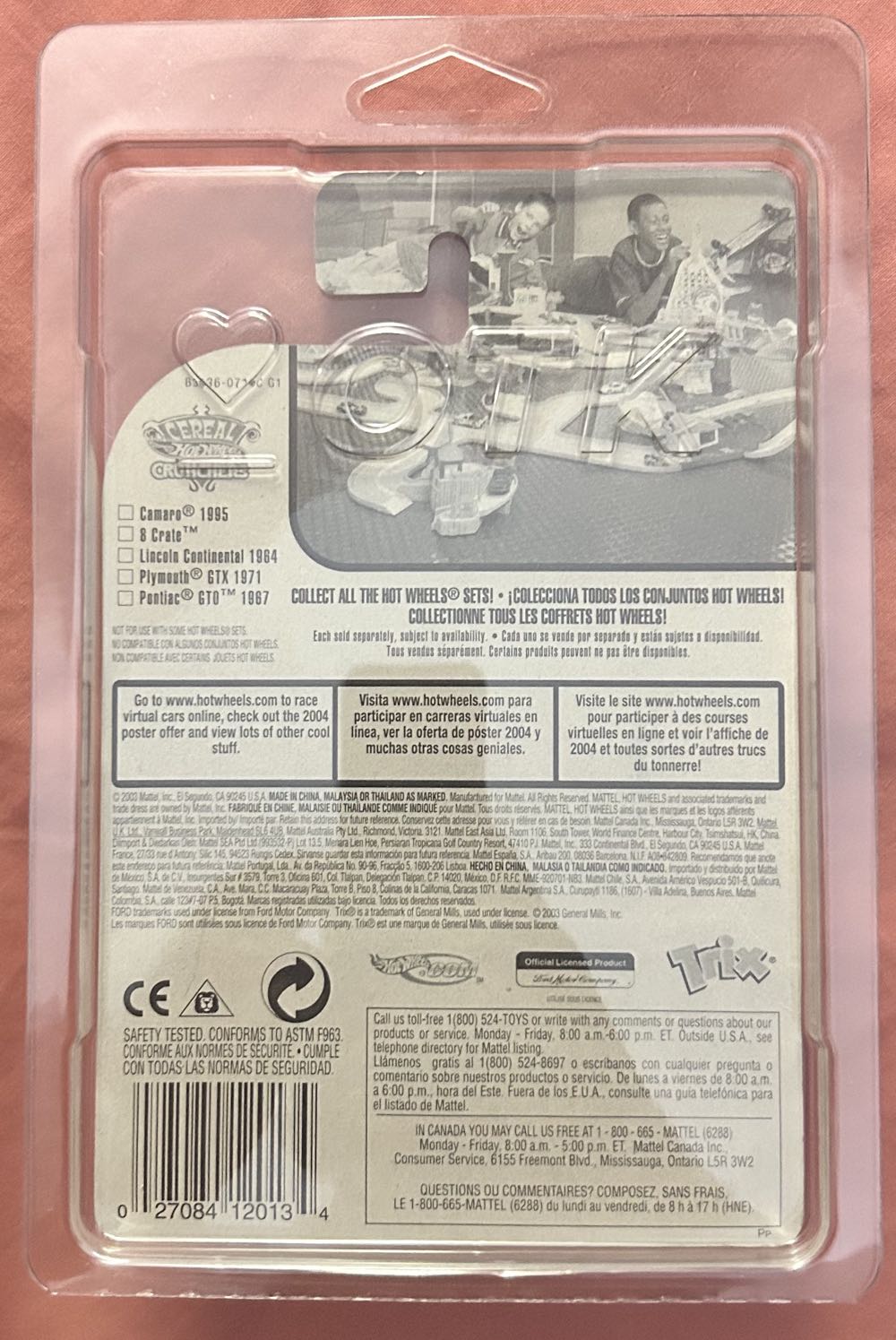 Lincoln Continental 1964 - Cereal Crunchers™ toy car collectible - Main Image 2