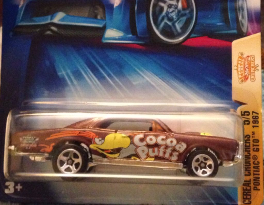 Pontiac GTO 1967 - Cereal Crunchers toy car collectible - Main Image 1