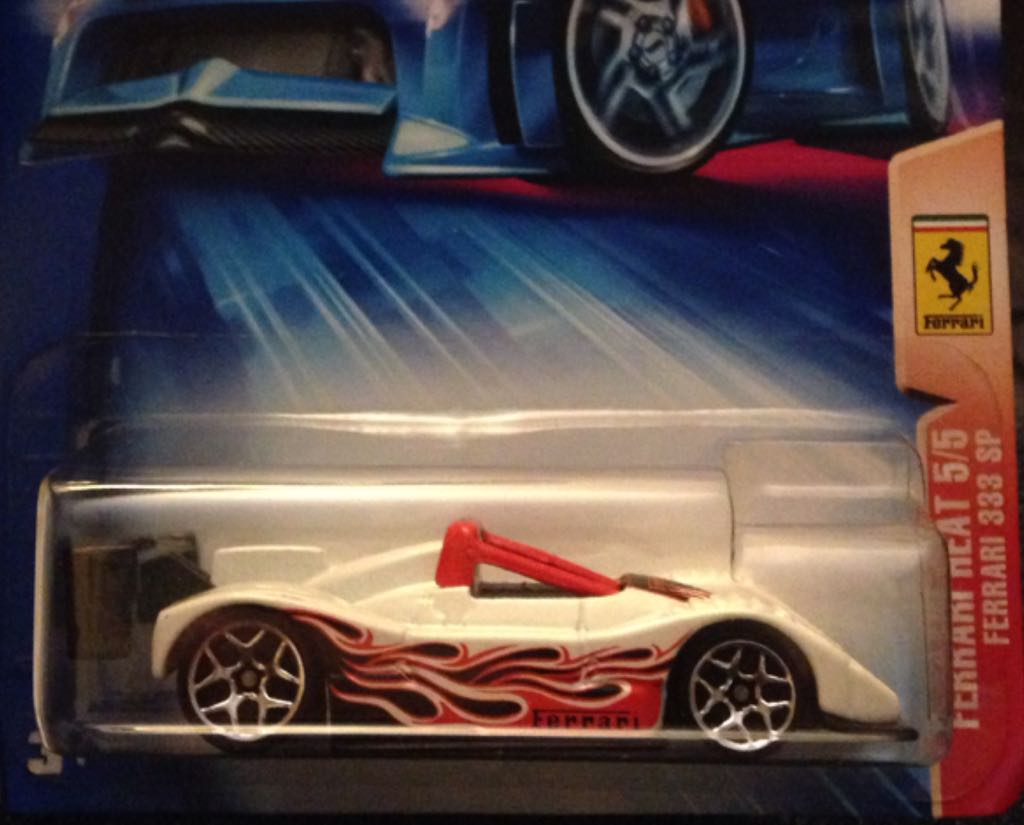 Ferrari 333 SP - Hot Wheels - Ferrari Heat 5/5 toy car collectible - Main Image 1