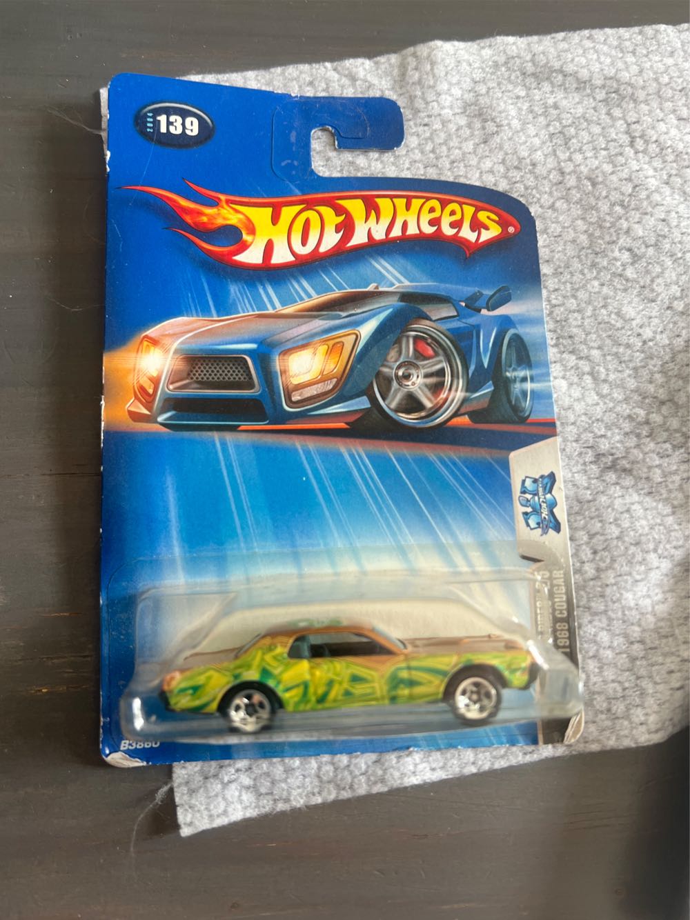 Mercury: 1968 Cougar (Tag Rides). 139 - Tag Rides toy car collectible - Main Image 2