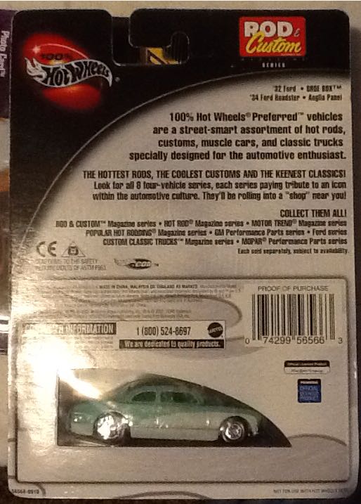 Hot Wheels - Rod & Custem Magazine toy car collectible - Main Image 2