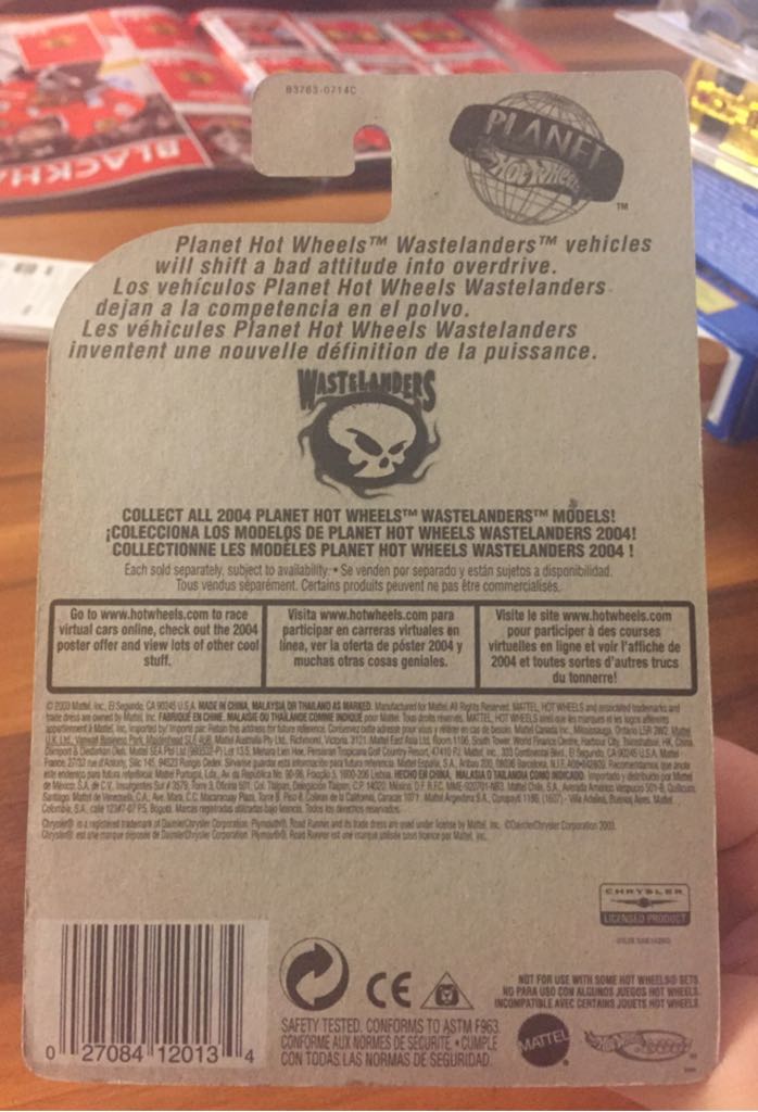 ’70 Plymouth Road Runner - Wastelanders toy car collectible - Main Image 2