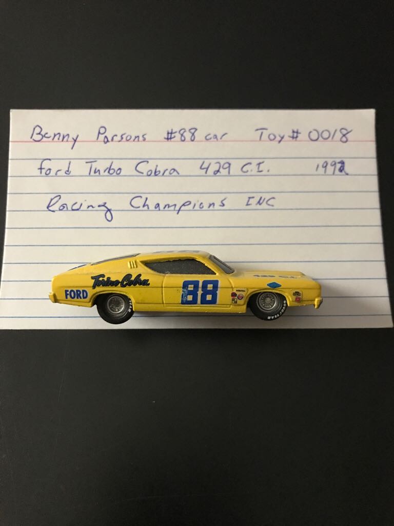 Benny Parsons  - Stockcar Legends toy car collectible - Main Image 2