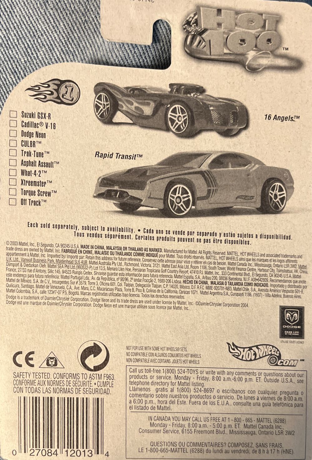 Dodge Neon - 2004 - First Editions toy car collectible - Main Image 2