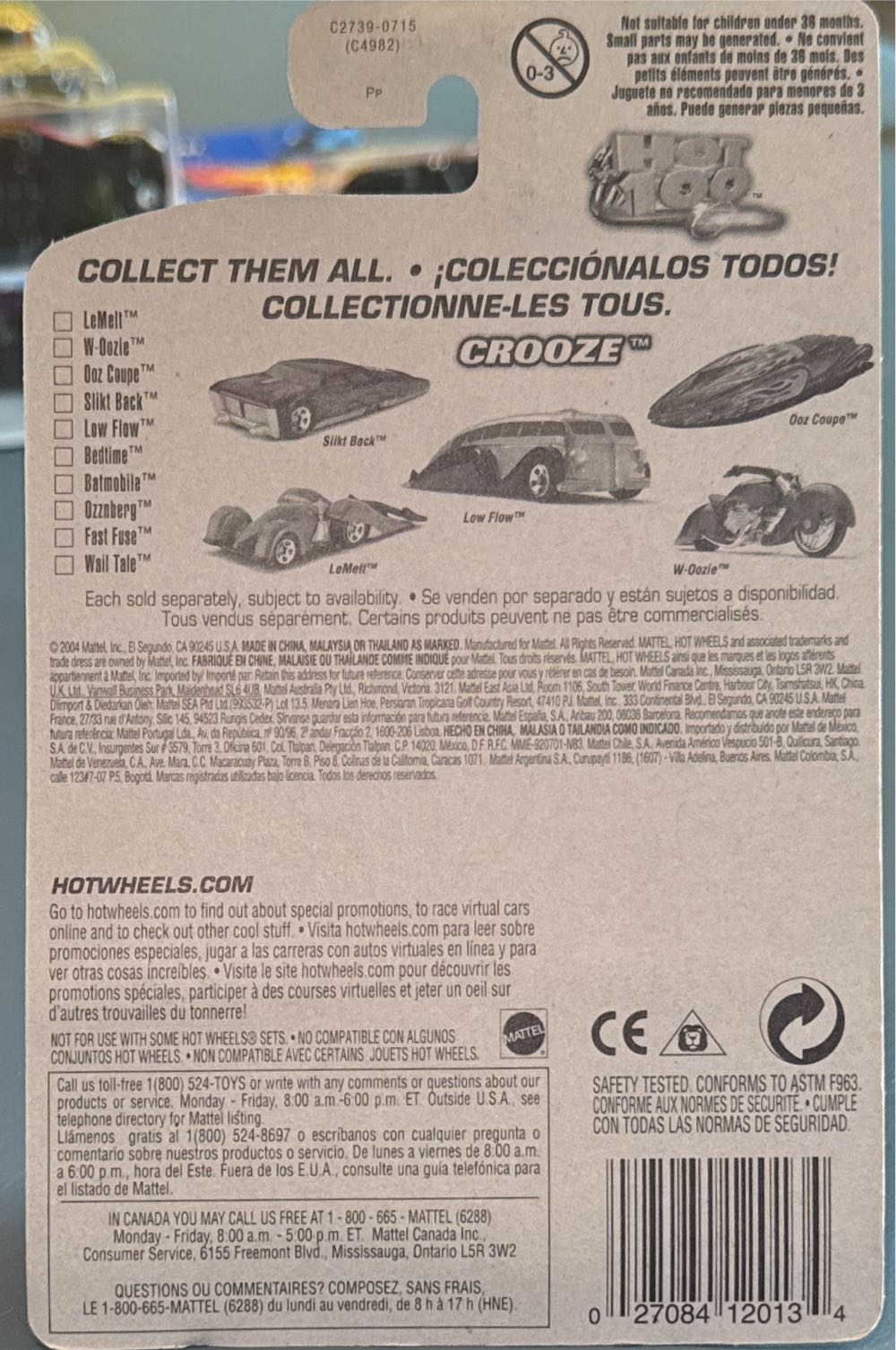 Crooze Fast Fuse - 2004 First Editions toy car collectible - Main Image 3