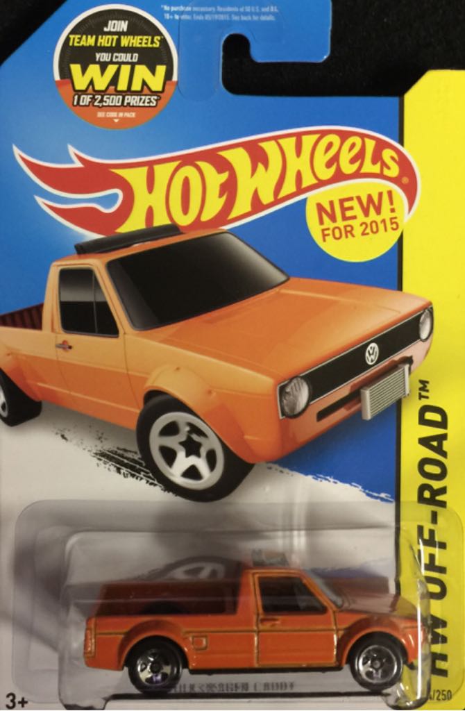 Volkswagen Caddy (Loose) - ’15 HW Off-Road toy car collectible - Main Image 1