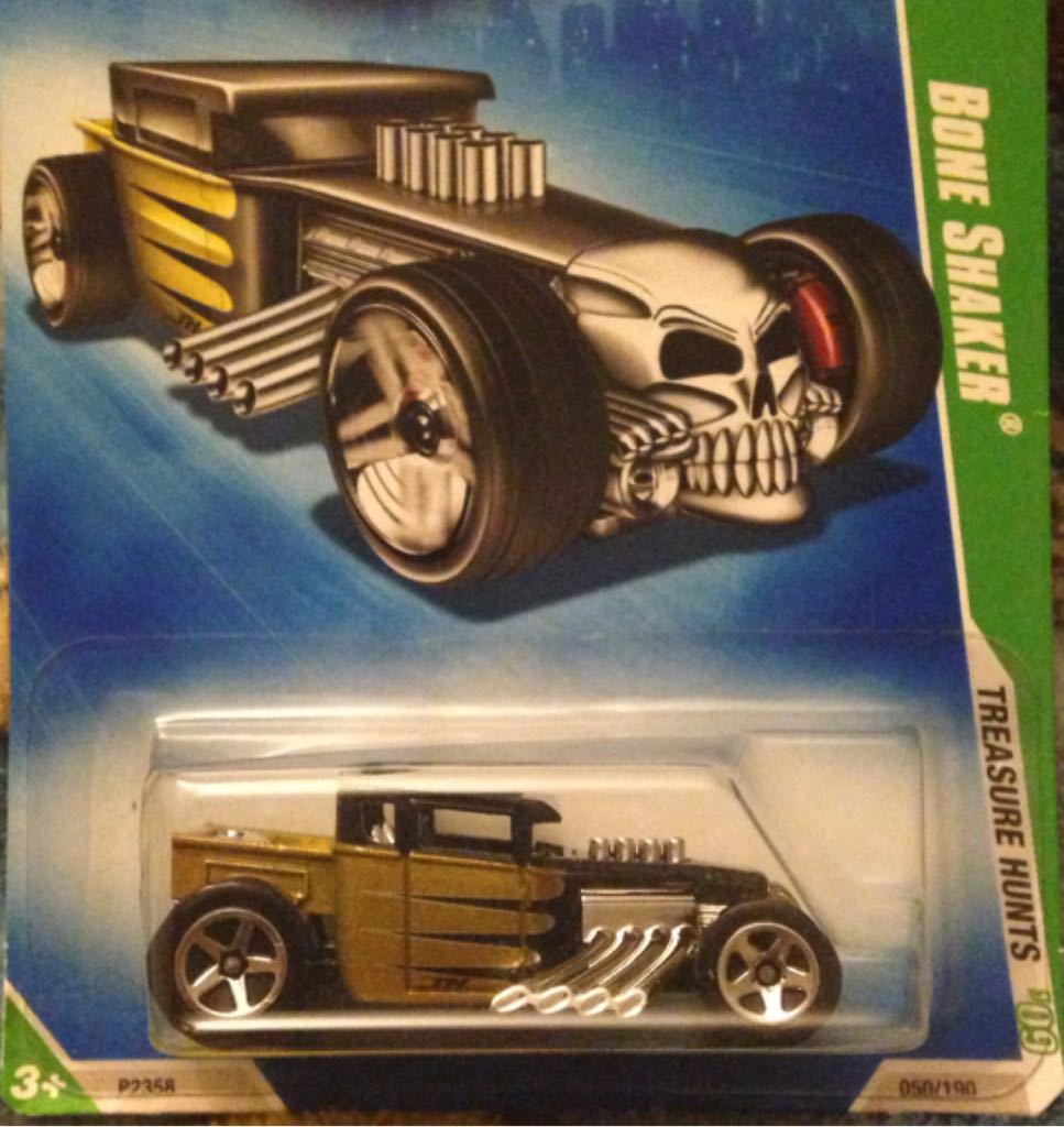 Bone Shaker - Treasure Hunts toy car collectible - Main Image 1