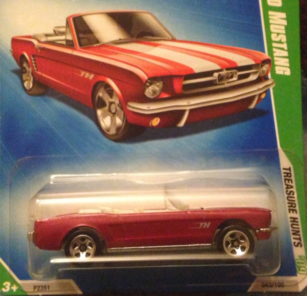 Ford Mustang - Treasure Hunts toy car collectible - Main Image 1