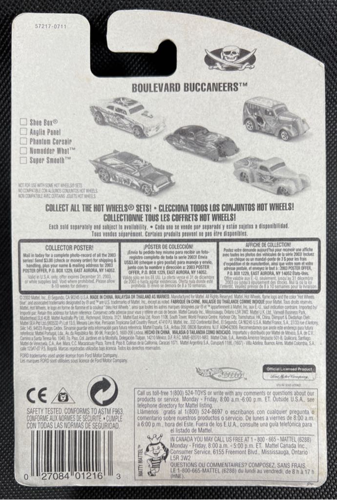 Boulevard Buccaneers - Shoe Box toy car collectible - Main Image 2