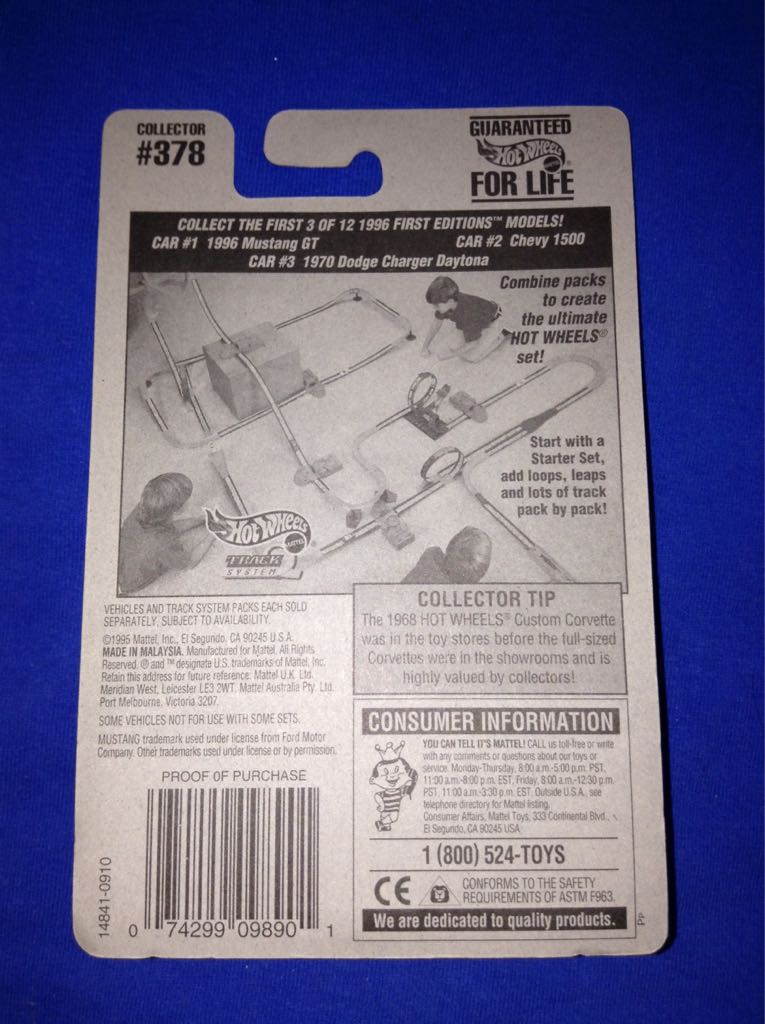 1996 Mustang GT - 1996 First Editions toy car collectible - Main Image 2