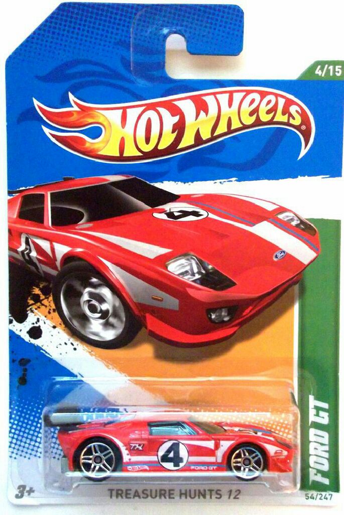 Ford GT - Treasure Hunt ’12 toy car collectible - Main Image 1
