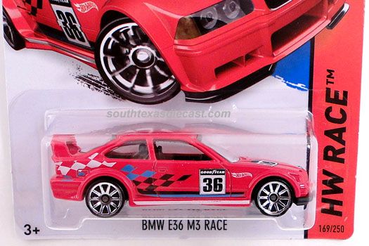 BMW E36 M3 Race - HE Race toy car collectible - Main Image 1