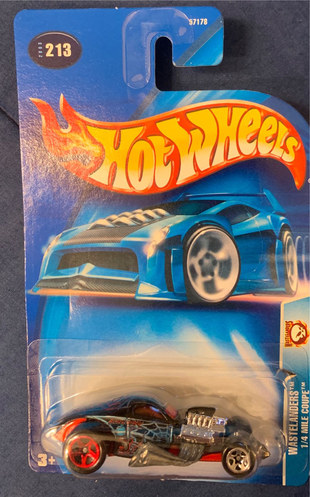 1/4 Mile Coupe - 2003 Wastelanders toy car collectible - Main Image 2