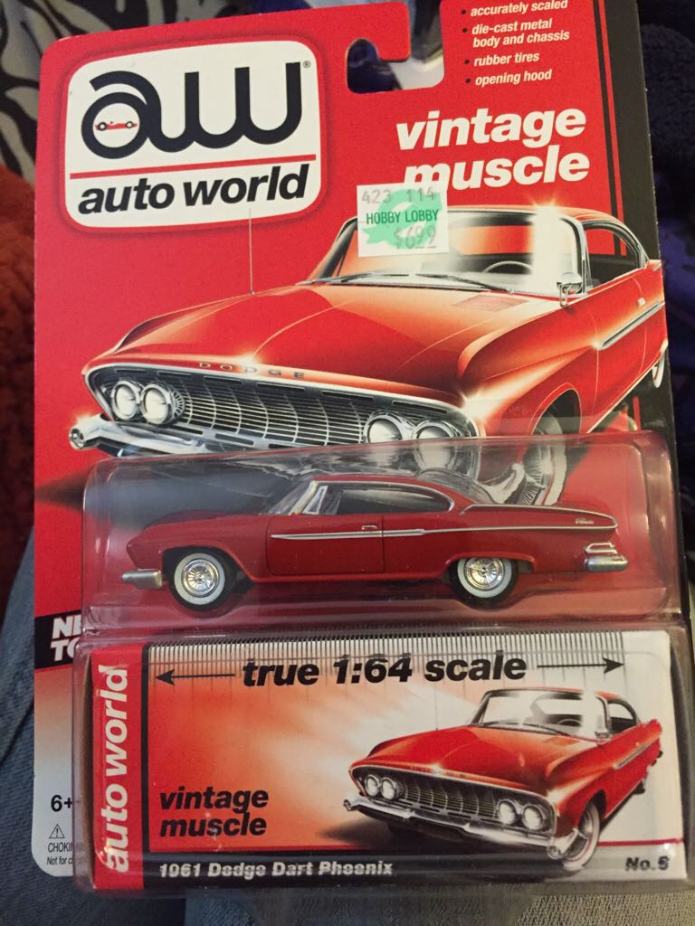 AW 1961 Dodge Dart Phoenix - Vintage Muscle toy car collectible - Main Image 1