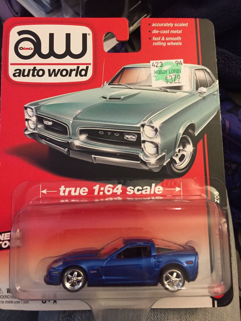 2012 Chevy Corvette Z06 - Auto World toy car collectible - Main Image 1