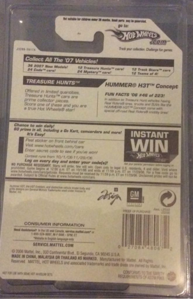 Hummer H3T Concept - Treasure Hunts toy car collectible - Main Image 2