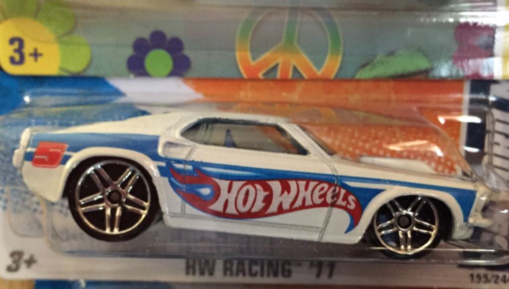 Ford Mustang 1969 - HW Racing toy car collectible - Main Image 1