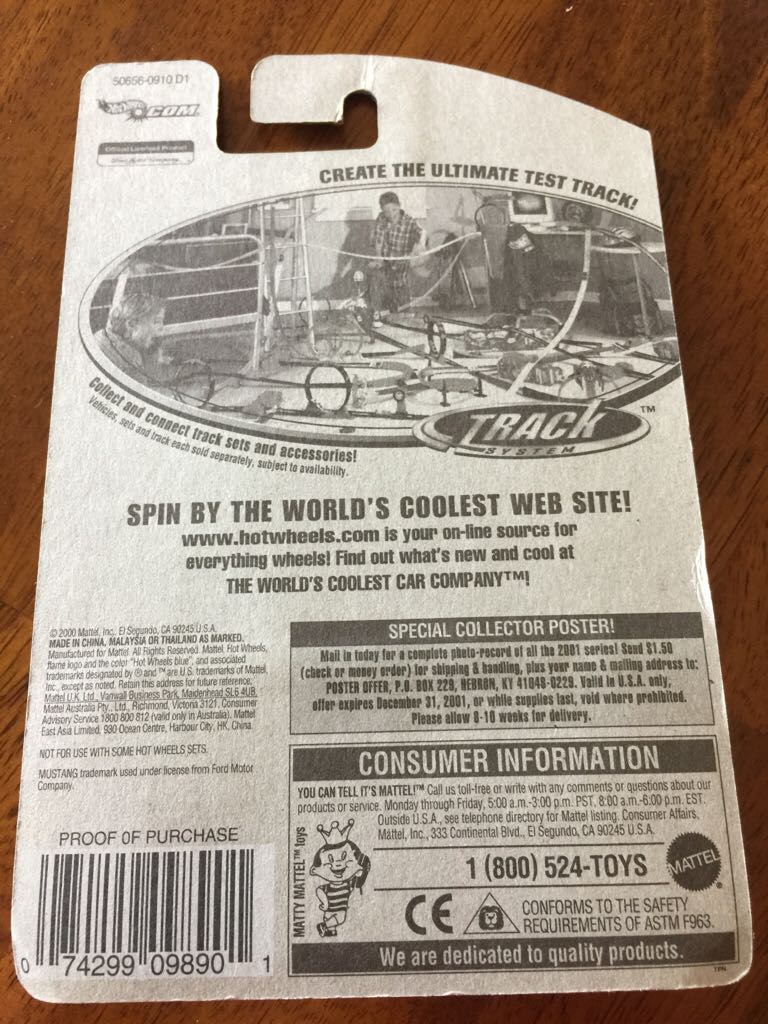 Mustang 1968  toy car collectible - Main Image 2