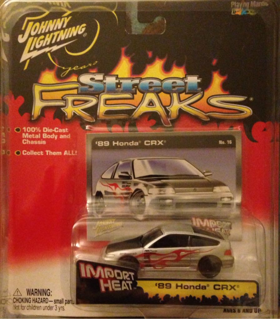 ’89 Honda CRX - Street Freaks toy car collectible - Main Image 2