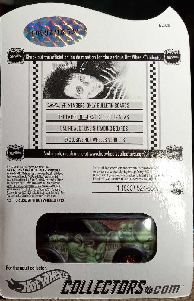 Dairy Delivery (Halloween Exclusive) - HWC Car #23 toy car collectible - Main Image 3