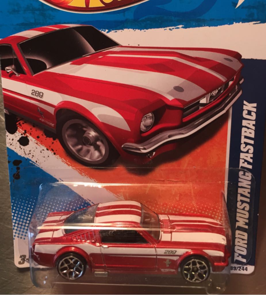 Ford Mustang Fastback toy car collectible - Main Image 1
