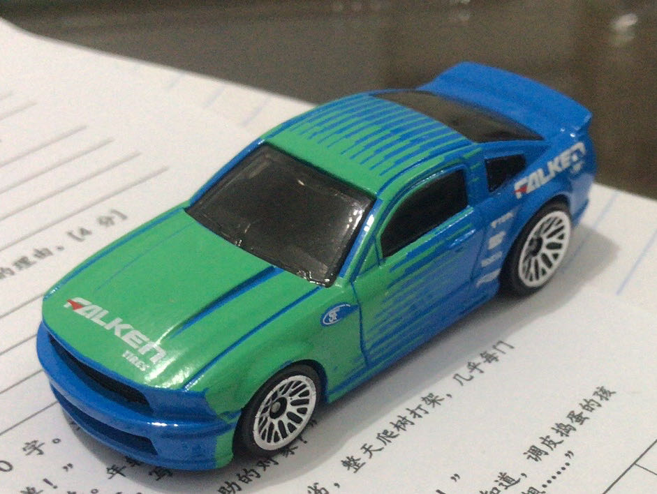 ‘07 Ford Mustang (Falken) - THEN AND NOW toy car collectible - Main Image 2