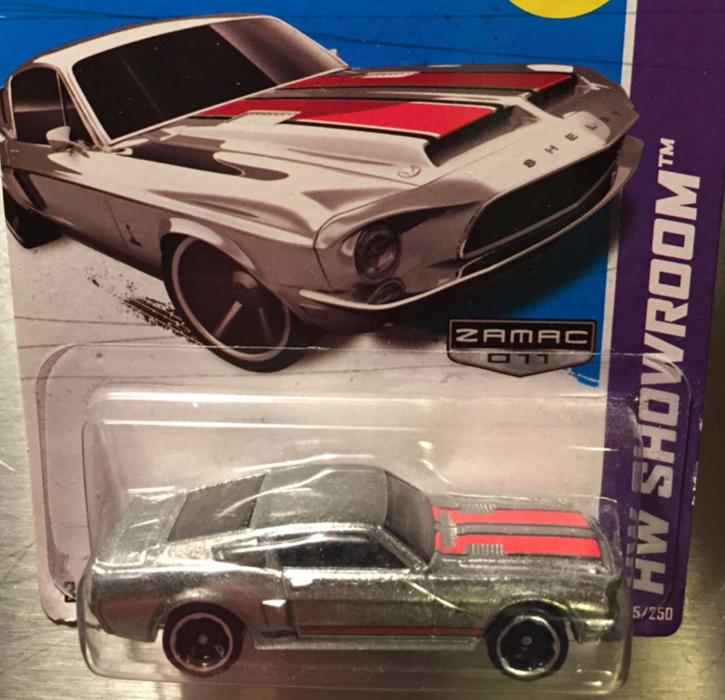 Shelby GT500 1968 - HW Showroom toy car collectible - Main Image 1