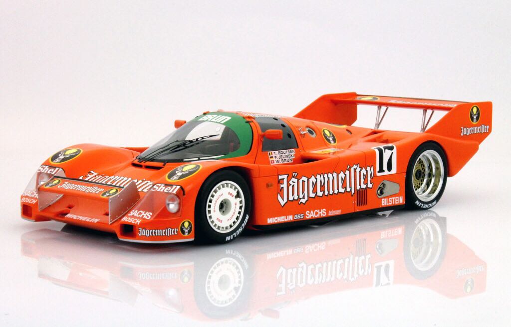 Porsche 962 Jägermeister 4h Spa Thierry Boutsen  toy car collectible - Main Image 2