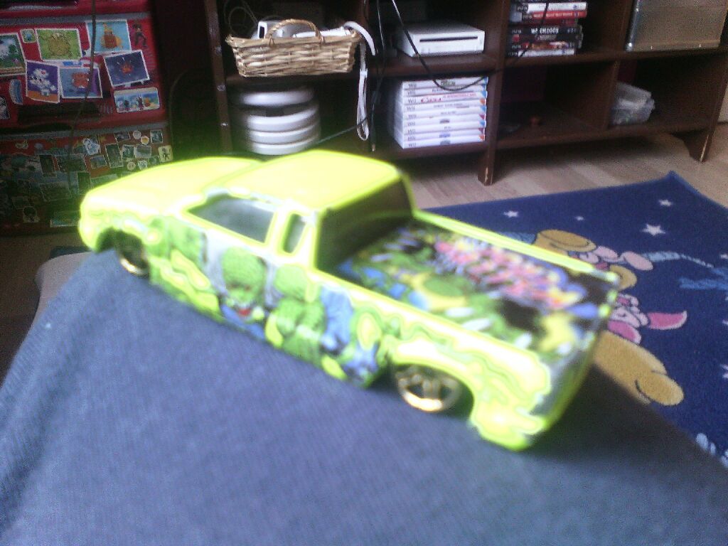 steel flame  toy car collectible - Main Image 2