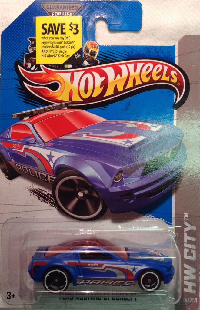 Ford Mustang GT Concept - HW City - Rescue toy car collectible - Main Image 1