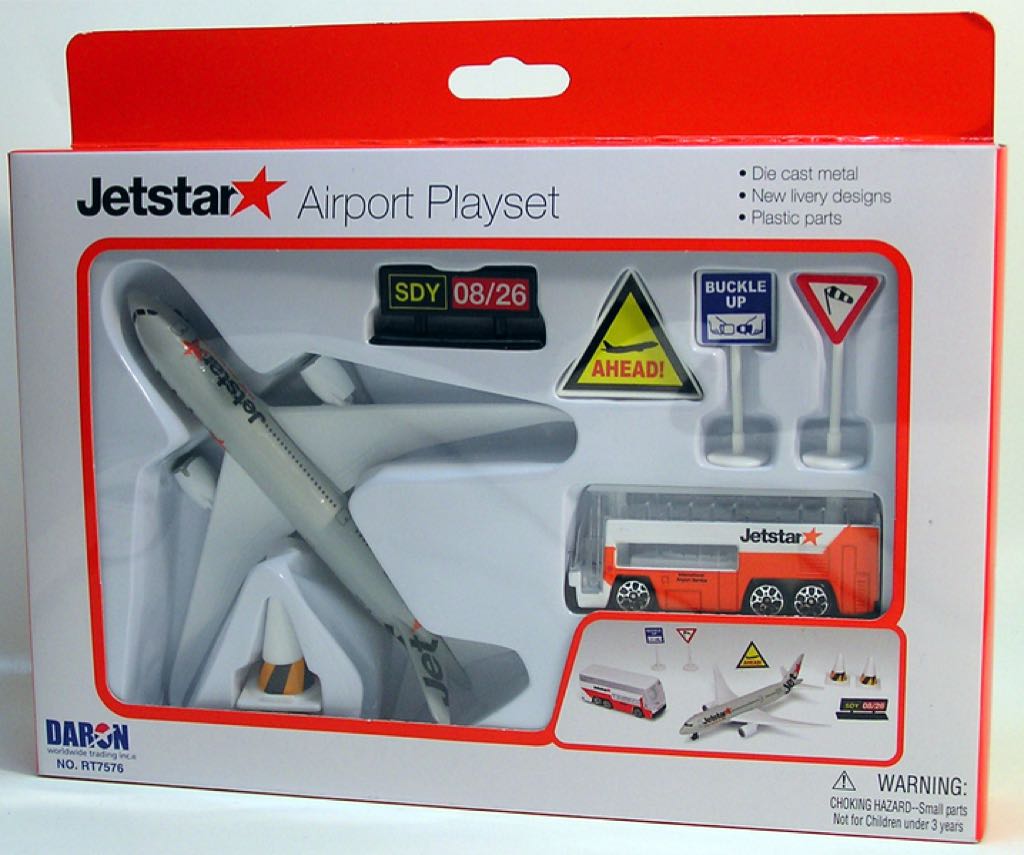 Jetstar Bus - Airport Playset - Jetstar toy car collectible - Main Image 2
