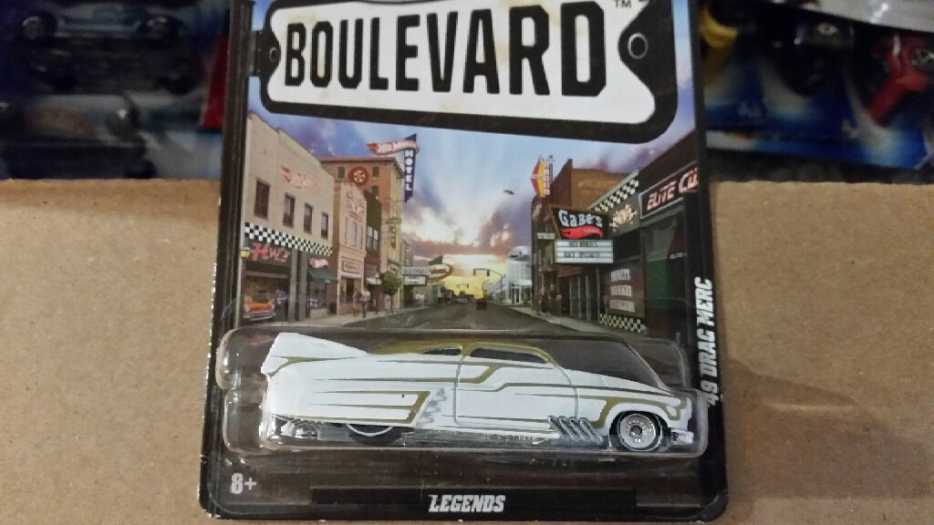 49 Drag Merc HWB - Boulevard Legends toy car collectible - Main Image 1