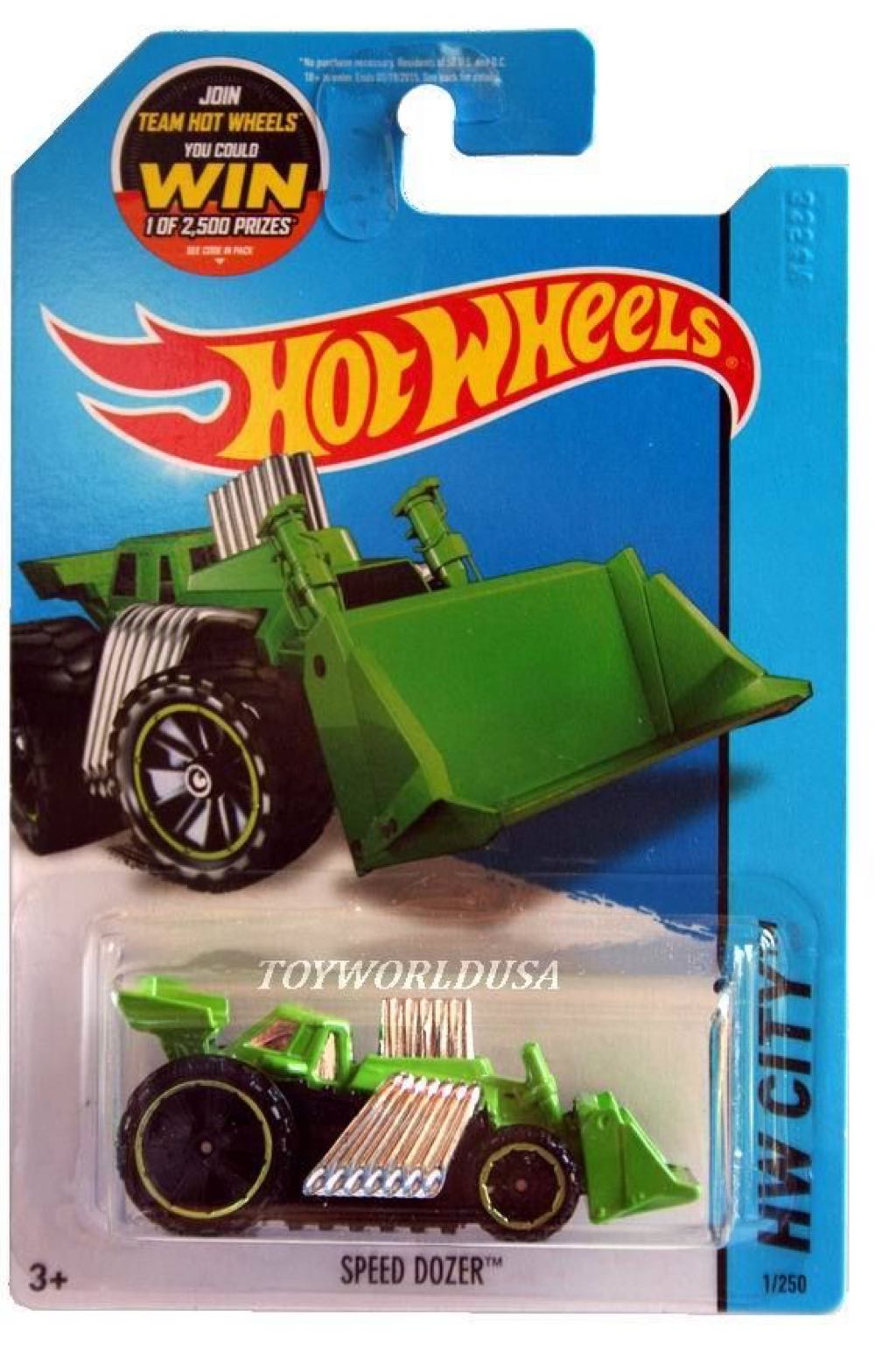 1 : Speed Dozer - 2015 City Works toy car collectible - Main Image 2