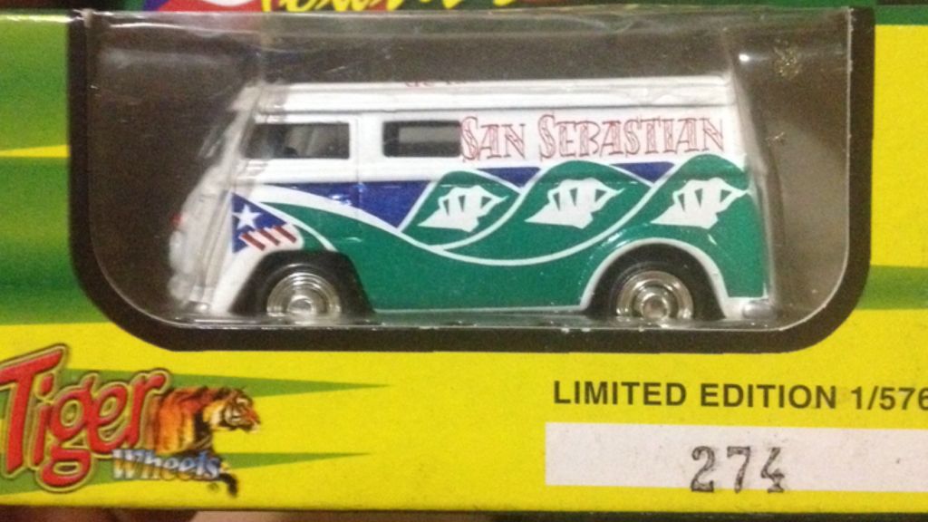 Tiger Van San Sebastian - Puerto Rico Towns Series toy car collectible - Main Image 1