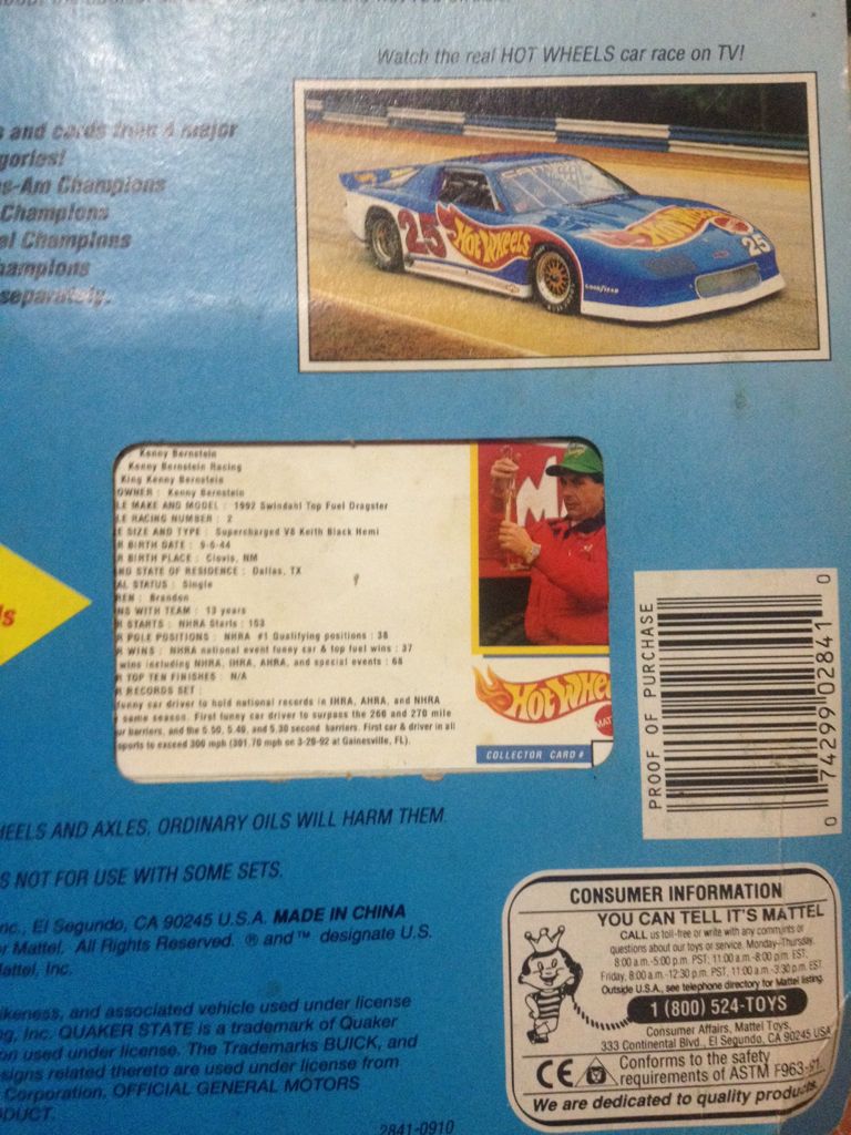 Swindahl ’92 - Pro Circuit toy car collectible - Main Image 2