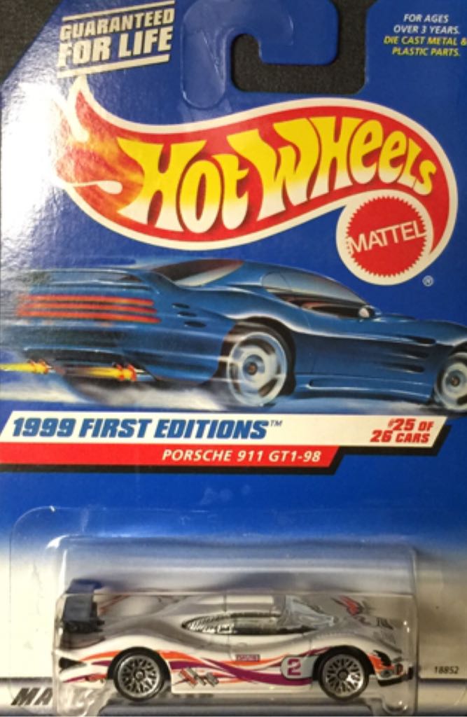 Porsche 911 GT1-98 toy car collectible - Main Image 1