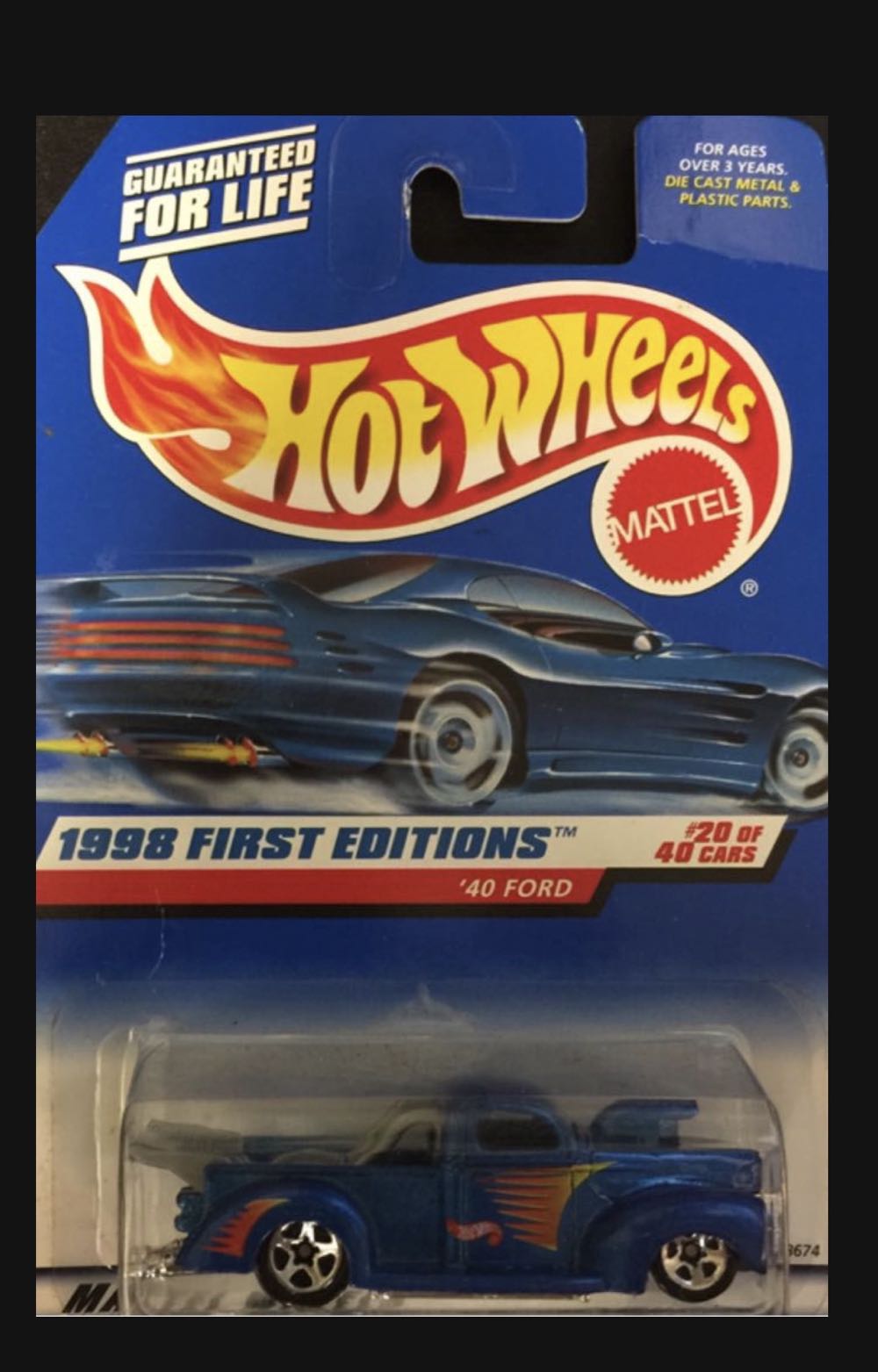 ‘40 Ford - ERRORS toy car collectible - Main Image 2