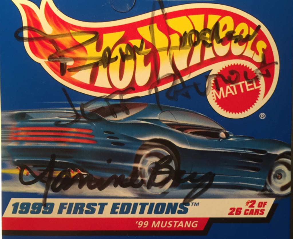 Mustang 1999 (Team Mustang Designers) - HW First Editions toy car collectible - Main Image 2