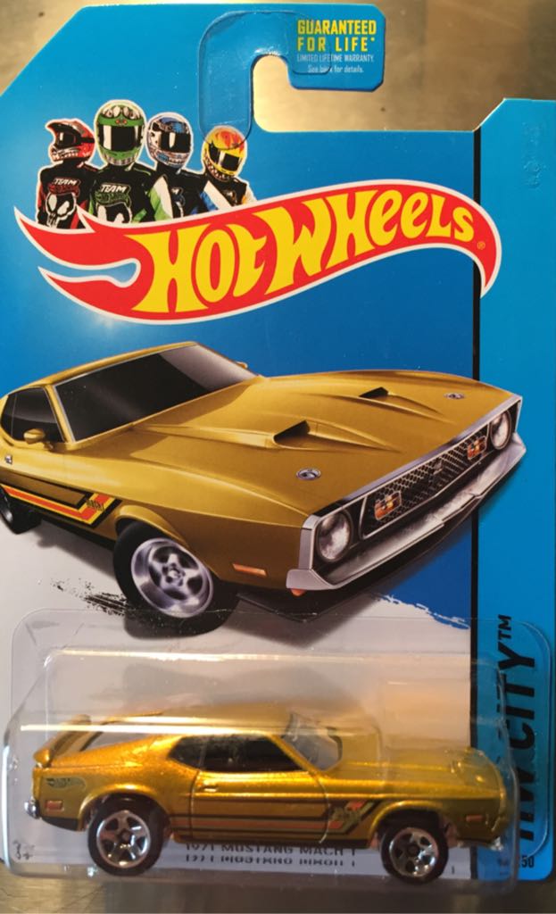 1971 Ford Mustang Mach 1 - HW City toy car collectible - Main Image 1