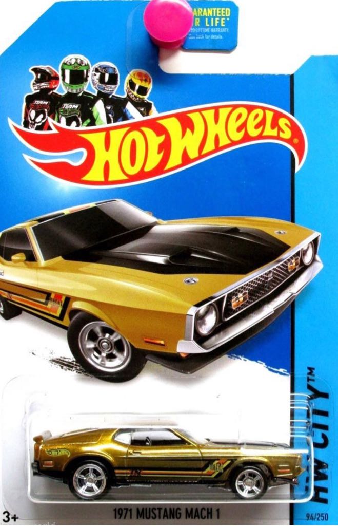 1971 Ford Mustang Mach 1 - HW City toy car collectible - Main Image 2
