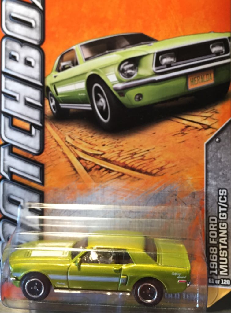 Ford Mustang GT/CS 1968 - MBX Old Town toy car collectible - Main Image 1