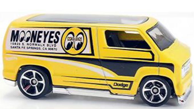 Custom 77 Dodge Van - ’15 HW City toy car collectible - Main Image 2