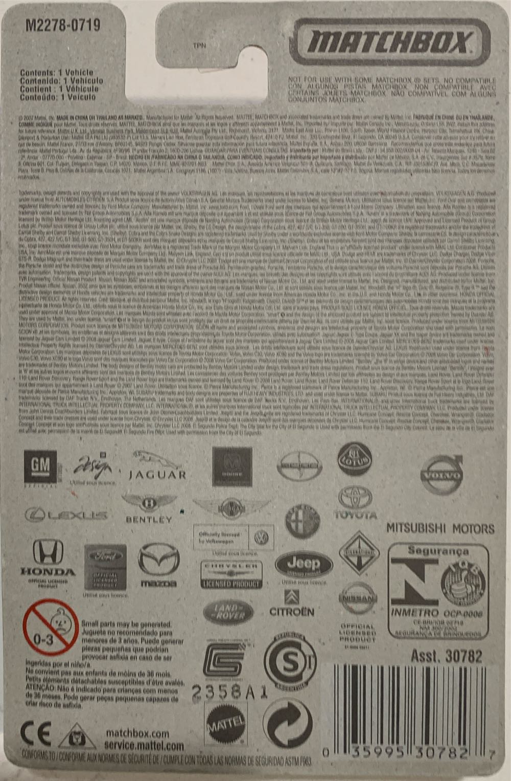 1965 Mustang GT - MBX Metal toy car collectible - Main Image 2